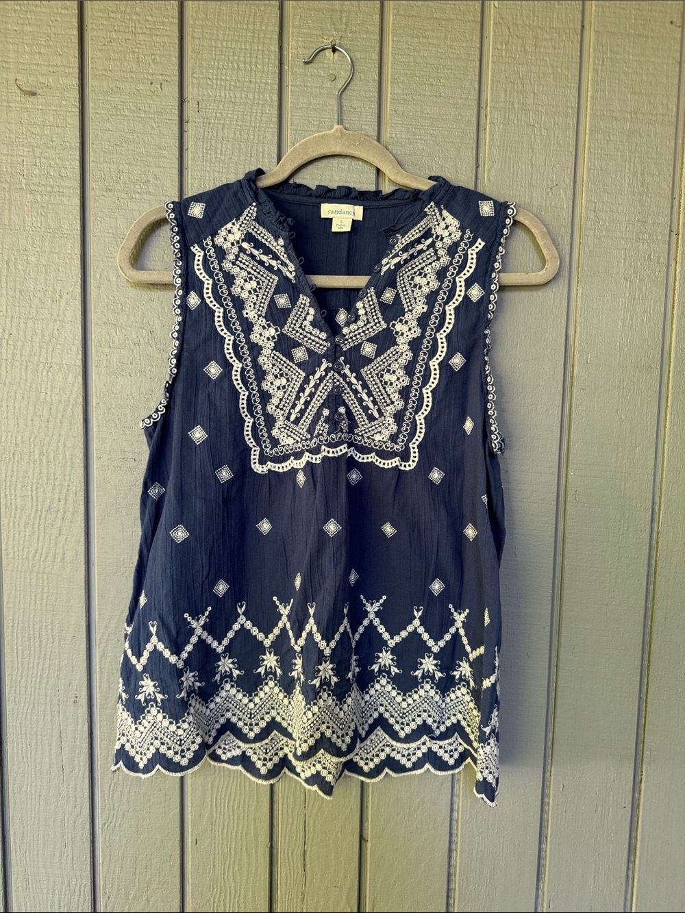 Sundance Sleeveless Top Size S